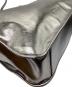 中古・古着 CHARLES & KEITH (チャールズアンドキース) Siannaクリンクルエフェクトスラウチートートバッグ　CK2-30782457 PEWTER XL シルバー サイズ:-：7000円