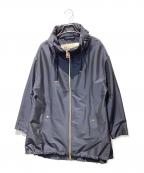 HERNOヘルノ）の古着「Techno Taffeta Wide Parka」｜ネイビー