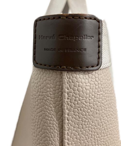 Herve Chapelier（エルベシャプリエ）Herve Chapelier (エルベシャプリエ) コーテッドキャンバススクエアトート マスティックの古着・服飾アイテム