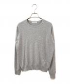MADISON BLUEマディソンブルー）の古着「CREW NECK L/S MB LOGO」｜グレー