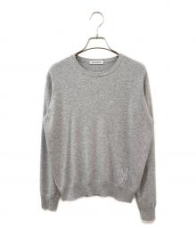 MADISON BLUE（マディソンブルー）の古着「CREW NECK L/S MB LOGO」｜グレー