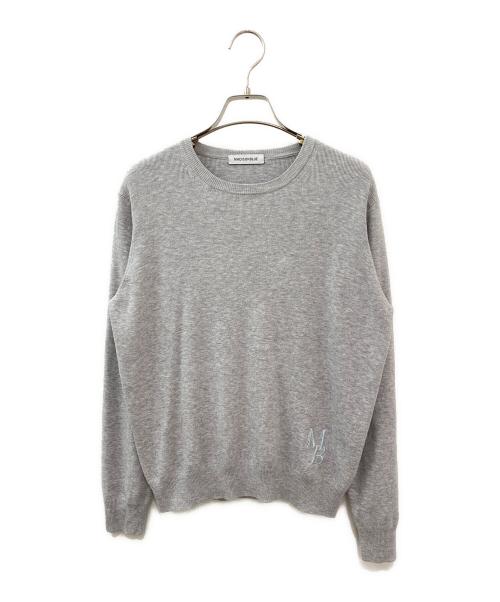 MADISON BLUE（マディソンブルー）MADISON BLUE (マディソンブルー) CREW NECK L/S MB LOGO グレー サイズ:01（S）の古着・服飾アイテム