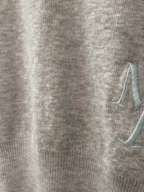 MADISON BLUE（マディソンブルー）MADISON BLUE (マディソンブルー) CREW NECK L/S MB LOGO グレー サイズ:01（S）の古着・服飾アイテム