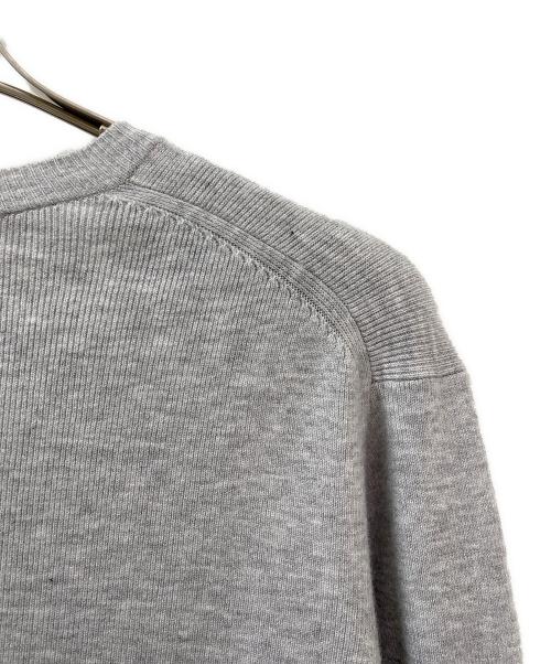 MADISON BLUE（マディソンブルー）MADISON BLUE (マディソンブルー) CREW NECK L/S MB LOGO グレー サイズ:01（S）の古着・服飾アイテム
