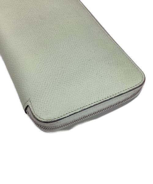 HERMES（エルメス）HERMES (エルメス) エルメス/ラウンドファスナー財布 グリーンの古着・服飾アイテム