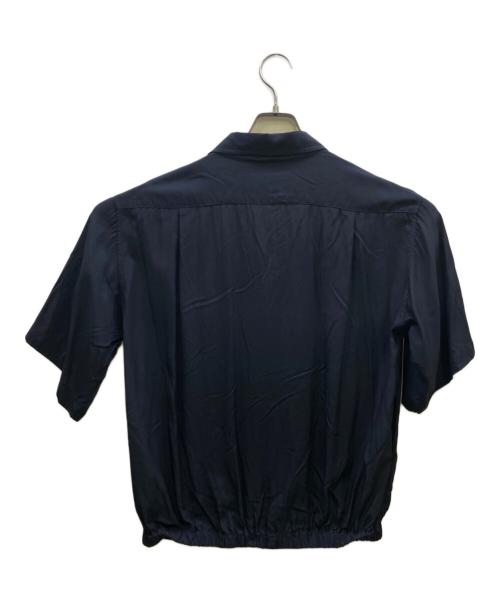 HAVERSACK（ハバーサック）HAVERSACK (ハバーサック) Narrow Lapel S/S Shirt Blouson ネイビー サイズ:Mの古着・服飾アイテム
