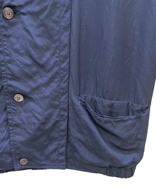 HAVERSACK（ハバーサック）HAVERSACK (ハバーサック) Narrow Lapel S/S Shirt Blouson ネイビー サイズ:Mの古着・服飾アイテム