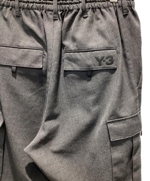 Y-3（ワイスリー）Y-3 (ワイスリー) CLASSIC WINTER WOOL CARGO PANTS グレー サイズ:Sの古着・服飾アイテム