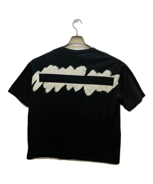 GROUND Y（グラウンドワイ）GROUND Y (グラウンドワイ) Ground Y Printed Big T-Shirt ブラック サイズ:Mの古着・服飾アイテム