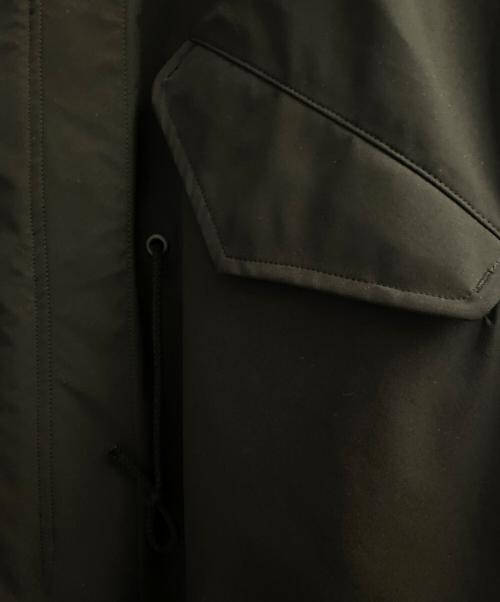 s'yte（サイト）s'yte (サイト) Solotex Packable Traveler Detachable Mods Coat ブラック サイズ:3の古着・服飾アイテム
