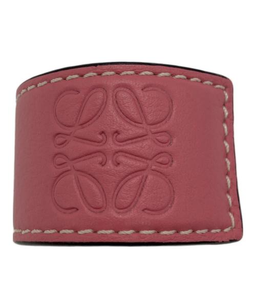 LOEWE（ロエベ）LOEWE (ロエベ) スラップ ブレスレット ピンクの古着・服飾アイテム