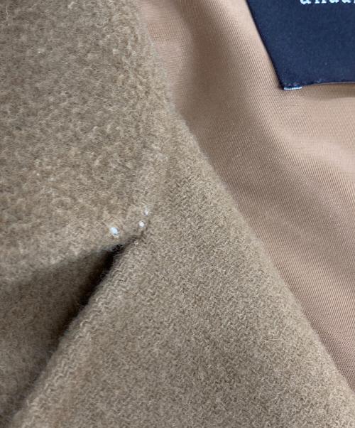 anuans（アニュアンス）anuans (アニュアンス) リバーミドルトレンチコート ブラウン サイズ:Fの古着・服飾アイテム