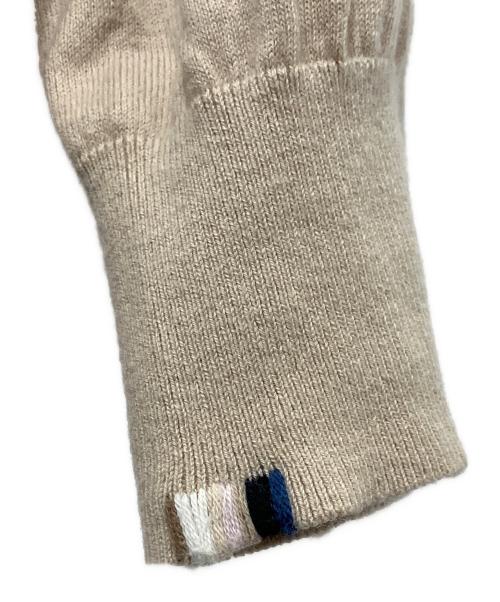 extreme cashmere X（エクストリーム カシミア）extreme cashmere X (エクストリーム カシミア) ニットポロシャツ ベージュ サイズ:FREEの古着・服飾アイテム