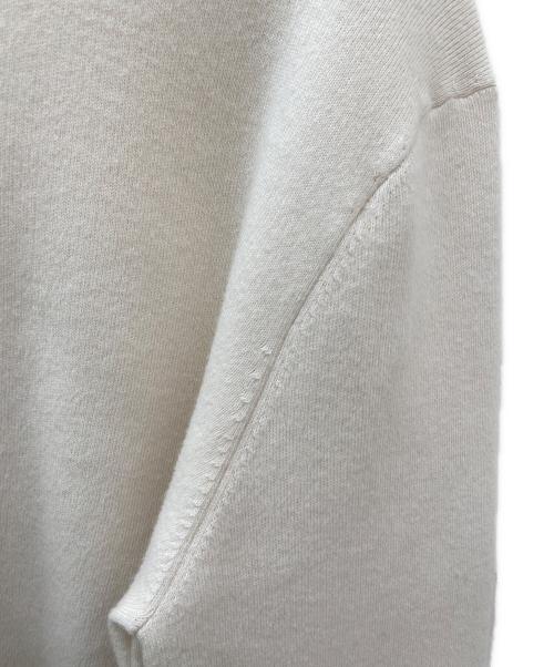 CABAN（キャバン）CABAN (キャバン) コットンカシミヤヘンリーネッククロップドプルーバー ライトベージュ サイズ:Freeの古着・服飾アイテム