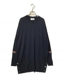 Thom Browne（トムブラウン）の古着「ファインニット セーター」｜ネイビー