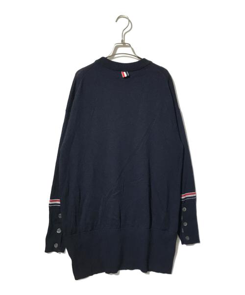 Thom Browne（トムブラウン）Thom Browne (トムブラウン) ファインニット セーター ネイビー サイズ:40の古着・服飾アイテム