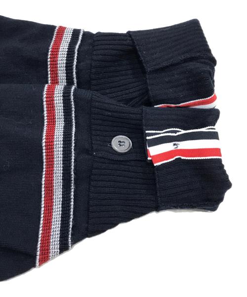 Thom Browne（トムブラウン）Thom Browne (トムブラウン) ファインニット セーター ネイビー サイズ:40の古着・服飾アイテム