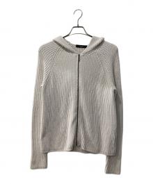 WEEKEND Max Mara（ウィークエンド マックスマーラ）の古着「ジップニットパーカー」｜アイボリー