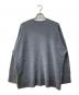 ENFOLD (エンフォルド) LOOSE BOX PULLOVER/ニット グレー サイズ:38：4000円