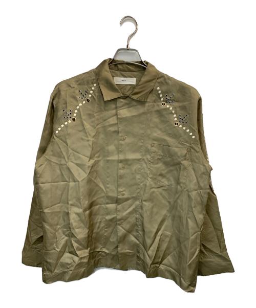 TOGA PULLA（トーガ プルラ）TOGA PULLA (トーガ プルラ) インナーウェスタンセットアップ オリーブ サイズ:36の古着・服飾アイテム
