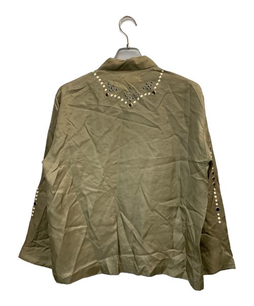 TOGA PULLA（トーガ プルラ）TOGA PULLA (トーガ プルラ) インナーウェスタンセットアップ オリーブ サイズ:36の古着・服飾アイテム