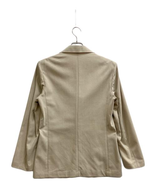 JOSEPH HOMME（ジョゼフ オム）JOSEPH HOMME (ジョゼフ オム) ハイツイストアイアスギャバ ジャケット ベージュ サイズ:46の古着・服飾アイテム