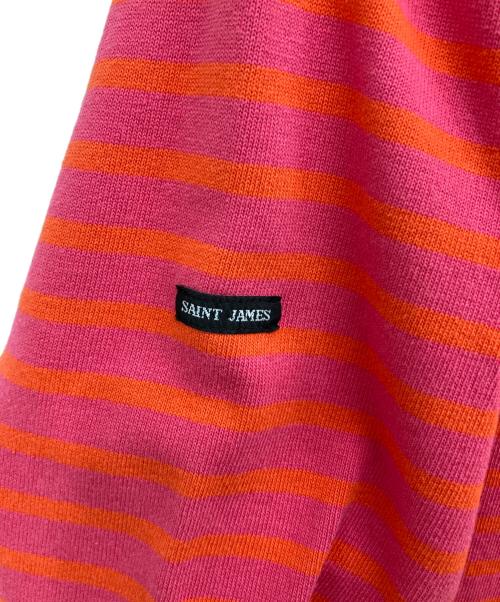 SAINT JAMES（セントジェームス）SAINT JAMES (セントジェームス) OUESSANT BORDER レッド サイズ:Ｌの古着・服飾アイテム