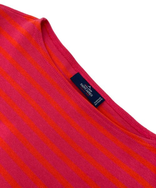 SAINT JAMES（セントジェームス）SAINT JAMES (セントジェームス) OUESSANT BORDER レッド サイズ:Ｌの古着・服飾アイテム