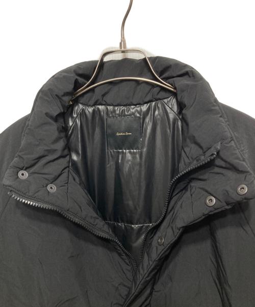 Spick and Span（スピック＆スパン）Spick and Span (スピック＆スパン) スタンドカラー中綿オーバーブルゾン ブラック サイズ:38の古着・服飾アイテム