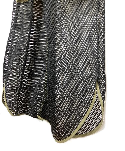 Risley（リズレー）Risley (リズレー) メッシュ切替ロングジレ カーキ サイズ:FREEの古着・服飾アイテム