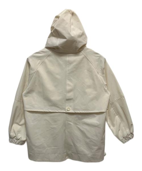 LOUNIE（ルーニー）LOUNIE (ルーニー) 撥水ツイルハイネックマウンテンパーカー アイボリー サイズ:SIZE 38の古着・服飾アイテム