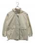 LOUNIE（ルーニー）の古着「撥水ツイルハイネックマウンテンパーカー」｜アイボリー