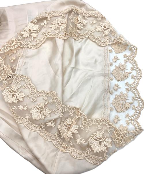 H&M（エイチアンドエム）H&M (エイチアンドエム) Simone Rocha (シモーネ ロシャ) サテンスリップドレス ベージュ サイズ:Sの古着・服飾アイテム