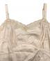 中古・古着 H&M (エイチアンドエム) Simone Rocha (シモーネ ロシャ) サテンスリップドレス ベージュ サイズ:S：4000円