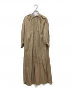 HYKEハイク）の古着「T/C GATHERED DRESS」｜ベージュ