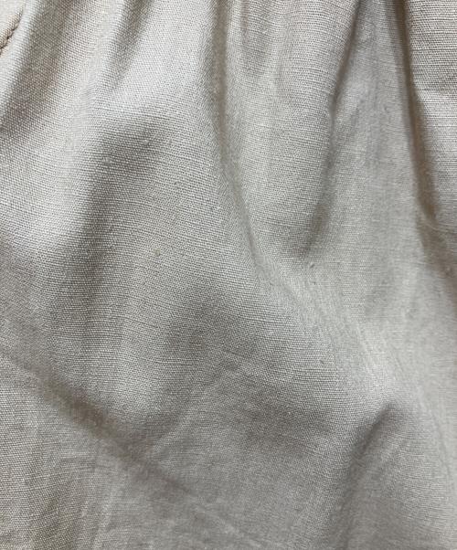 HYKE（ハイク）HYKE (ハイク) T/C GATHERED DRESS ベージュ サイズ:1の古着・服飾アイテム
