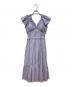 Estella.K（エステラケー）の古着「Charlotte Stripe Dress」｜ライトブルー