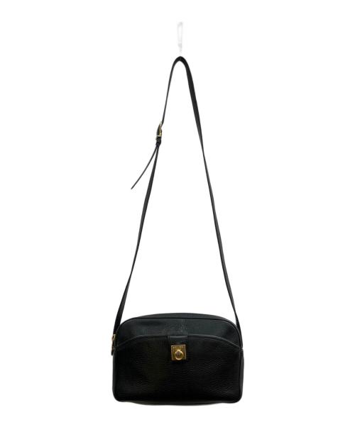 CELINE（セリーヌ）CELINE (セリーヌ) OLDガンチーニショルダーバッグ ブラックの古着・服飾アイテム