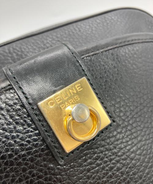 CELINE（セリーヌ）CELINE (セリーヌ) OLDガンチーニショルダーバッグ ブラックの古着・服飾アイテム
