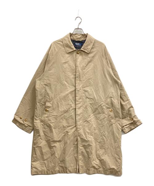 POLO RALPH LAUREN（ポロ・ラルフローレン）POLO RALPH LAUREN (ポロ・ラルフローレン) 比翼コート ベージュ サイズ:LLの古着・服飾アイテム
