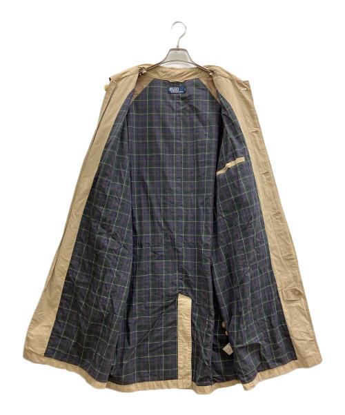 POLO RALPH LAUREN（ポロ・ラルフローレン）POLO RALPH LAUREN (ポロ・ラルフローレン) 比翼コート ベージュ サイズ:LLの古着・服飾アイテム