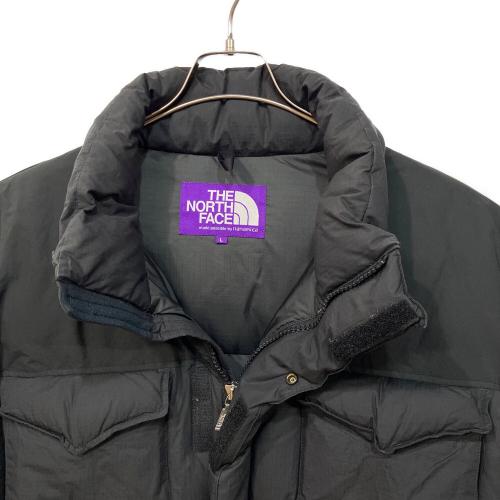 THE NORTHFACE PURPLELABEL（ザ・ノースフェイス パープルレーベル）THE NORTHFACE PURPLELABEL (ザ・ノースフェイス パープルレーベル) フィールドダウンジャケット ブラック サイズ:SIZE Lの古着・服飾アイテム
