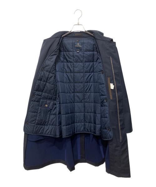 BROOKS BROTHERS（ブルックスブラザーズ）BROOKS BROTHERS (ブルックスブラザーズ) 中綿ライナー付コート ネイビー サイズ:UK 48の古着・服飾アイテム