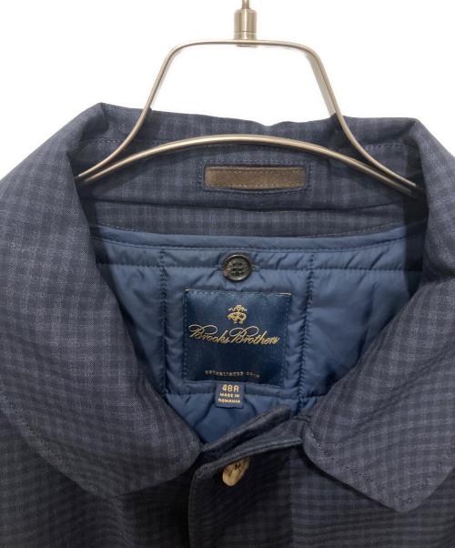 BROOKS BROTHERS（ブルックスブラザーズ）BROOKS BROTHERS (ブルックスブラザーズ) 中綿ライナー付コート ネイビー サイズ:UK 48の古着・服飾アイテム