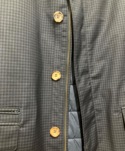 BROOKS BROTHERS（ブルックスブラザーズ）BROOKS BROTHERS (ブルックスブラザーズ) 中綿ライナー付コート ネイビー サイズ:UK 48の古着・服飾アイテム