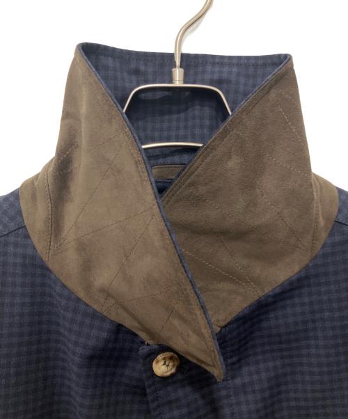 BROOKS BROTHERS（ブルックスブラザーズ）BROOKS BROTHERS (ブルックスブラザーズ) 中綿ライナー付コート ネイビー サイズ:UK 48の古着・服飾アイテム