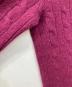 中古・古着 POLO RALPH LAUREN (ポロ・ラルフローレン) カシミヤ混ケーブルニット パープル サイズ:M：8000円