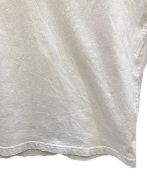 FRED PERRY（フレッドペリー）FRED PERRY (フレッドペリー) テープドリンガーTシャツ ホワイト サイズ:Lの古着・服飾アイテム