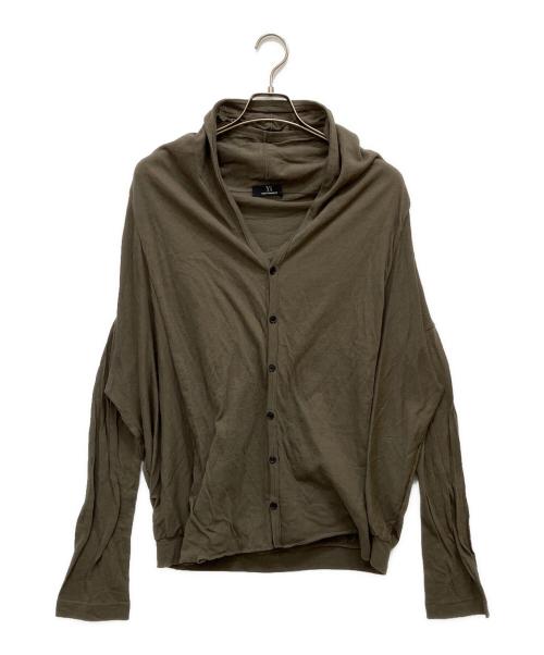 Y's（ワイズ）Y's (ワイズ) レイヤードカットソー カーキ サイズ:SIZE 3の古着・服飾アイテム