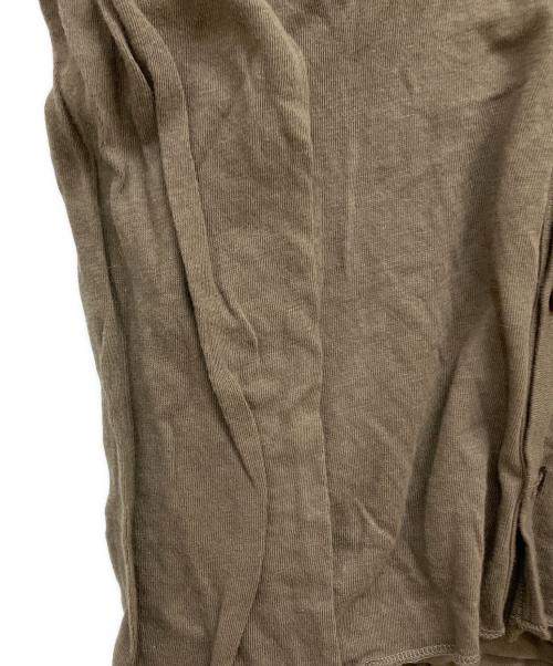 Y's（ワイズ）Y's (ワイズ) レイヤードカットソー カーキ サイズ:SIZE 3の古着・服飾アイテム